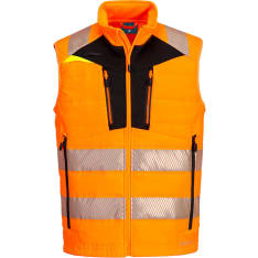 Portwest DX479 Hi-Vis Softshell orange/black work vest