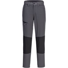 Portwest WX2 Women's Metallic Gray Stretch Work Trousers