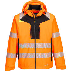 Portwest DX462 Hi-Vis Orange Raincoat