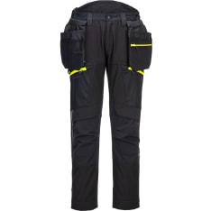 Portwest DX450 softshellhousut irroittavilla riipputaskuilla