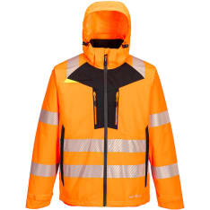 Portwest DX466 Hi-Vis 4-in-1 orange/black work jacket
