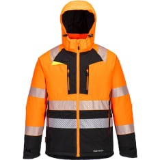 Portwest DX430 Hi-Vis orange/black class 2 winter jacket