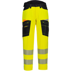 Portwest DX453 Hi-Vis kelta/musta työhousut
