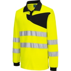 Portwest PW220 Hi-Vis pitkähihainen pikeepaita