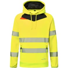 Portwest DX483 Hi-Vis kelta/musta huppari