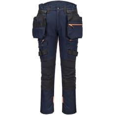 Portwest DX440BKR black hanging pocket trousers