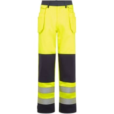 Portwest FR440 Bizflame Work Hi-Vis Contrast FR Holster Trousers