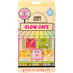 Jiinju Glow Café Set 5 kpl kangasnaamiopakkaus