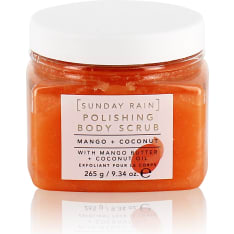 Sunday Rain Mango & Coconut 265 g kosteuttava kuorintavoide