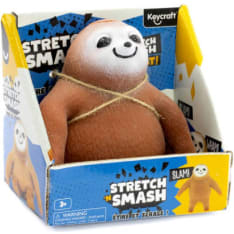 Keycraft Stretch & Smash Sloth squeezable toy