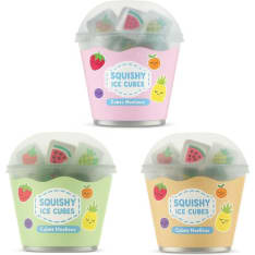 Squishy Ice Cubes Hedelmäjääpalat puristeltava lelu