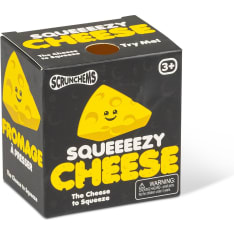 Scrunchems Squeezy Cheese squeeze toy
