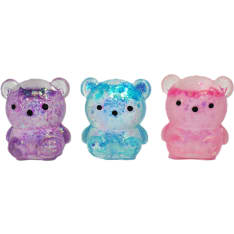 Scrunchems Sugar Diddy Bears 3-pack puristeltava stressilelu