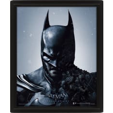 Wall Art Batman Arkham 3D 20x25 cm kehys