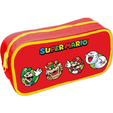 Super Mario Character Circles Pencil Case