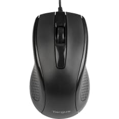 TARGUS FULL-SIZE OPTICAL ANTIMICROBIAL WIRED MOUSE