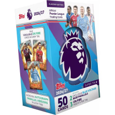 Topps Premier League super tin keräilykortit
