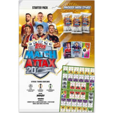 Topps Match Attax Champions League Starter Pack collectable cards