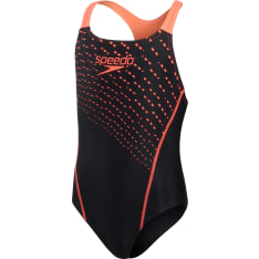 Speedo Medley Logo Medalist Girls' Swimsuit