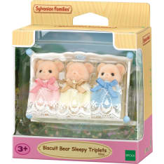 Sylvanian Families Biscuit Bear Sleepy Triplets