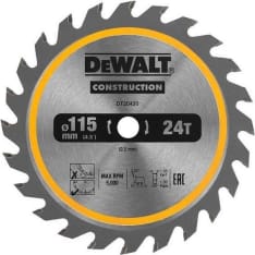 Dewalt DT20420 115mm 24T pyörösahanterä