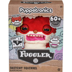 Fugglers Sketchy Squirrel Deluxe Puppetronic interactive hand puppet