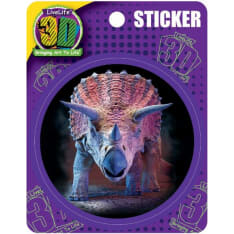 3D LiveLife Stickers - Triceratops