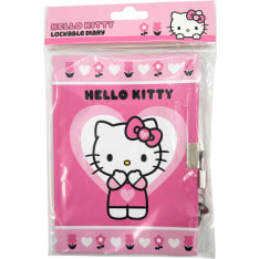 Hello Kitty Sweets päiväkirja lukolla