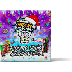 Brain Blasterz Jumbo candy advent calendar 306g