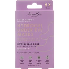 Danielle Creations Hyaluronihappo 5 parin hydrogeeli-silmänalusnaamiot