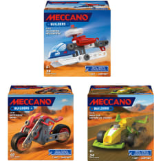 Meccano Jr Action Builds 3 rakennussarja (lajitelma)