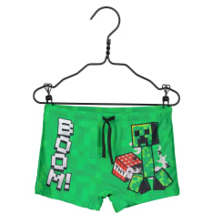 Minecraft children's swimming trunks