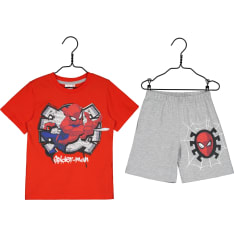 Spiderman lasten shortsipyjama