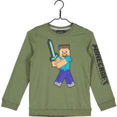 Minecraft lasten collegepaita