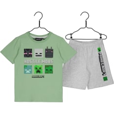 Minecraft lasten shortsipyjama