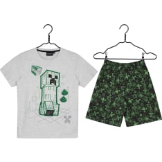 Minecraft lasten shortsipyjama