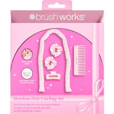 Brushworks Heatless Hair Curling Set kiharapatukkasetti