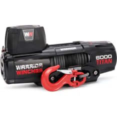 Warrior Titan 6000 12V sähkövinssi Armortek Extreme köydellä