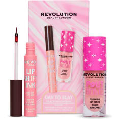 Revolution Sugar Slick huultenrajaus-kiiltosetti lahjapakkaus