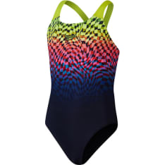 Speedo Digital Placement Powerback Girls Swimsuit