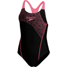 Speedo Medley Logo Medalist Girls Swimsuit