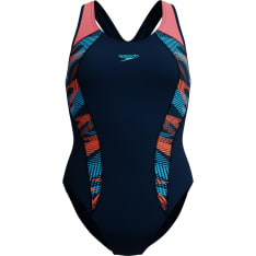 Speedo Placement Laneback naisten uimapuku