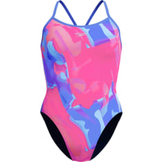 Speedo Placement Digital Turnback naisten uimapuku
