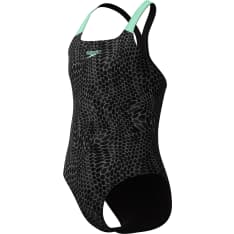 Speedo Digital Allover Powerback tyttöjen uimapuku