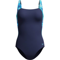 Speedo Print Luna Lustre naisten uimapuku