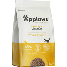 Applaws adult kana kuivamuona 2 kg kissan kuivaruoka