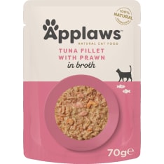 Applaws tonnikala & katkarapu 70 g kissanruoka