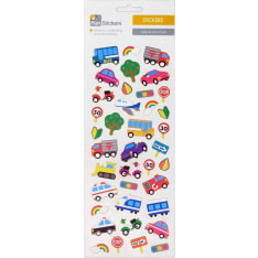 Fun Stickers Cute rainbow cars tarra
