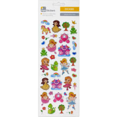 Fun Stickers Fairies & Princess tarrat