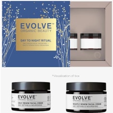 Evolve Organic Beauty Day to Night Renewal Lahjapakkaus